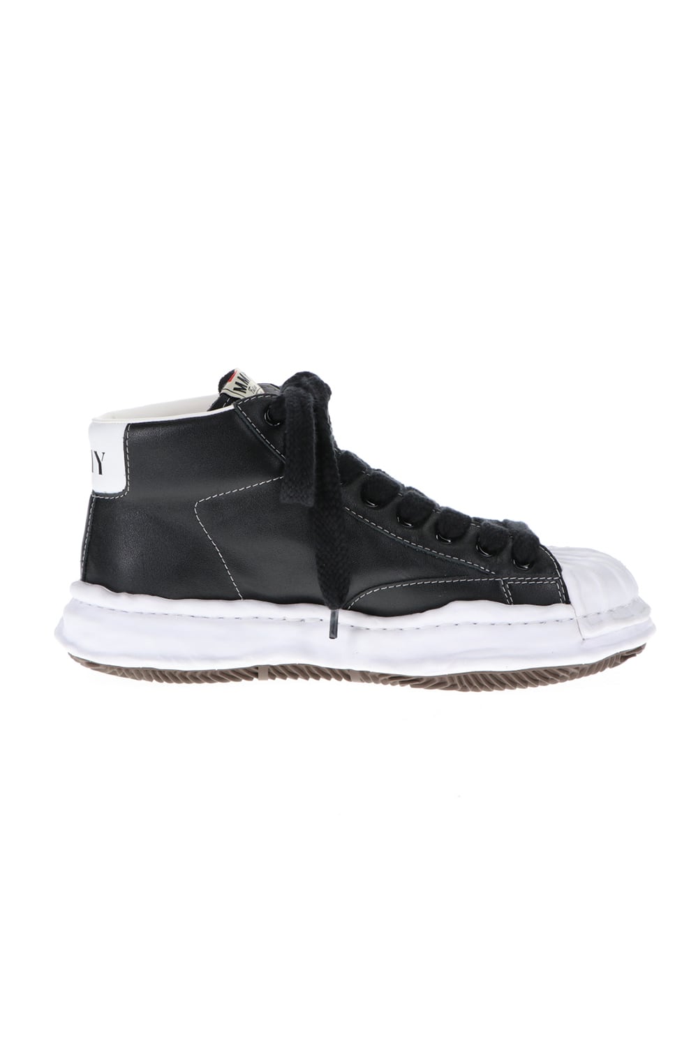 -BLAKEY High- Original STC sole leather Hi-top sneakers Black