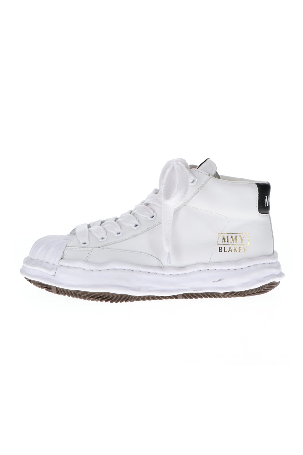 -BLAKEY High- Original STC sole leather Hi-top sneakers White