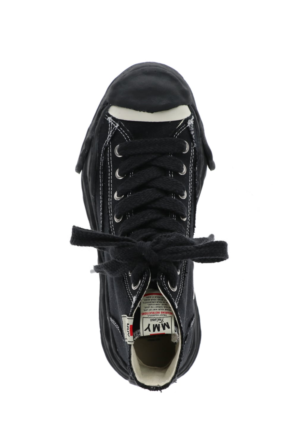 -HANK High- Original TC sole canvas Hi-top sneakers Black