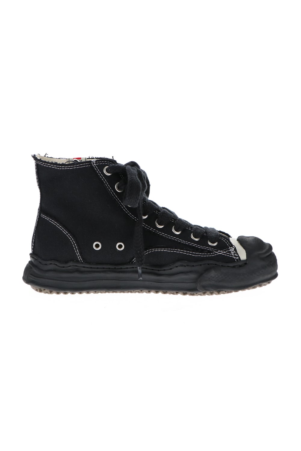 -HANK High- Original TC sole canvas Hi-top sneakers Black