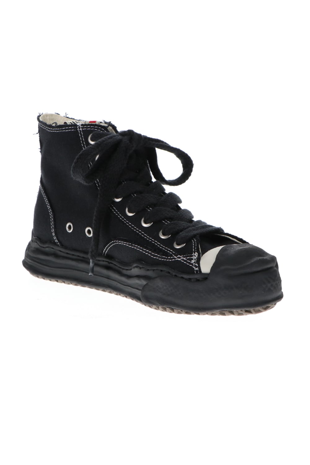 -HANK High- Original TC sole canvas Hi-top sneakers Black