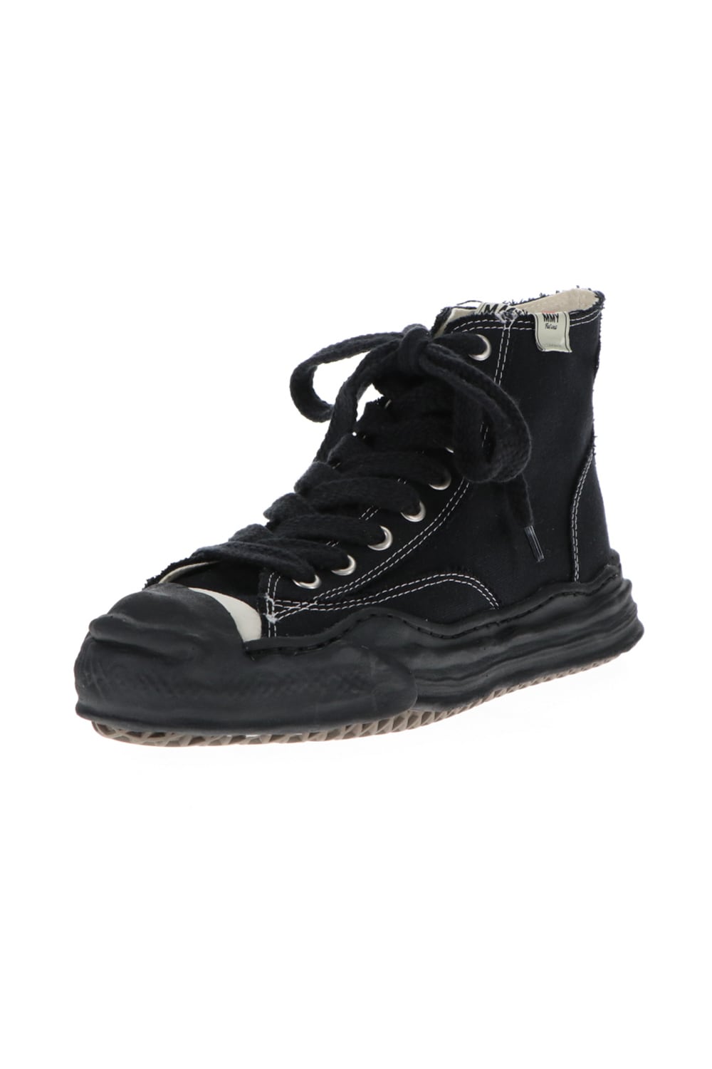 -HANK High- Original TC sole canvas Hi-top sneakers Black