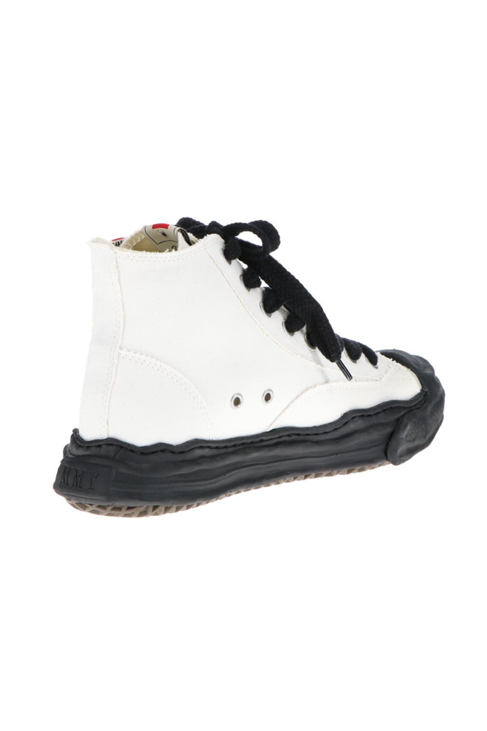 -HANK High- Original TC sole canvas Hi-top sneakers White