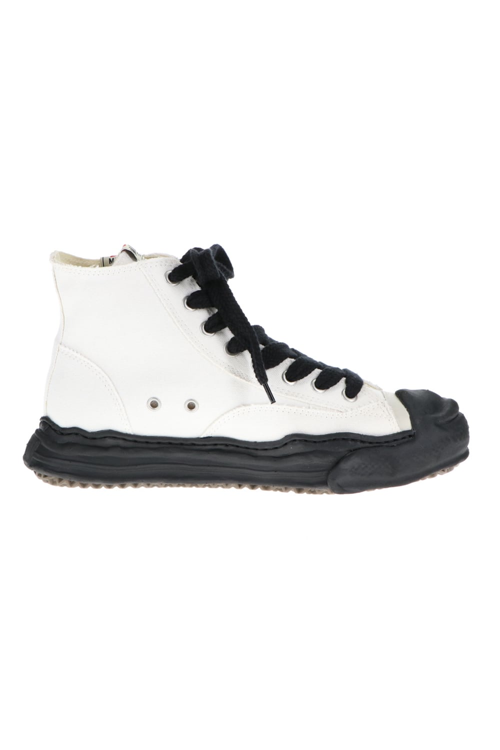 -HANK High- Original TC sole canvas Hi-top sneakers White