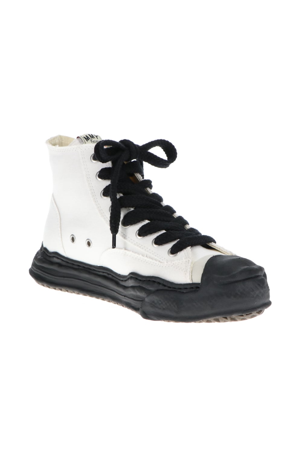 -HANK High- Original TC sole canvas Hi-top sneakers White