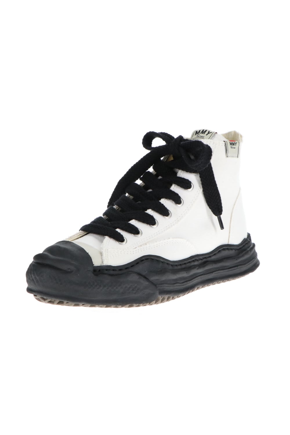 -HANK High- Original TC sole canvas Hi-top sneakers White