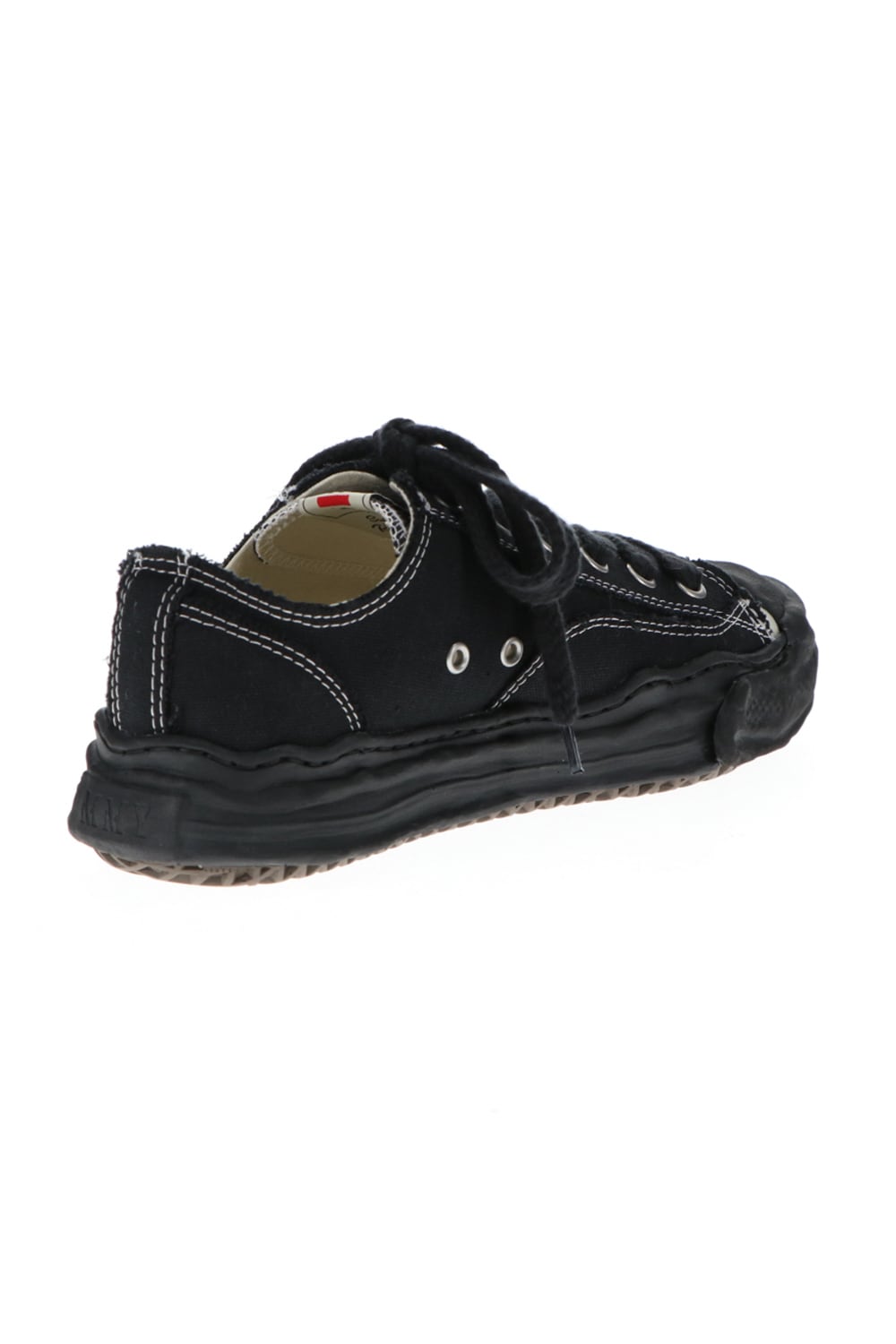 -HANK Low- Original TC sole canvas  Low-cut sneakers Black