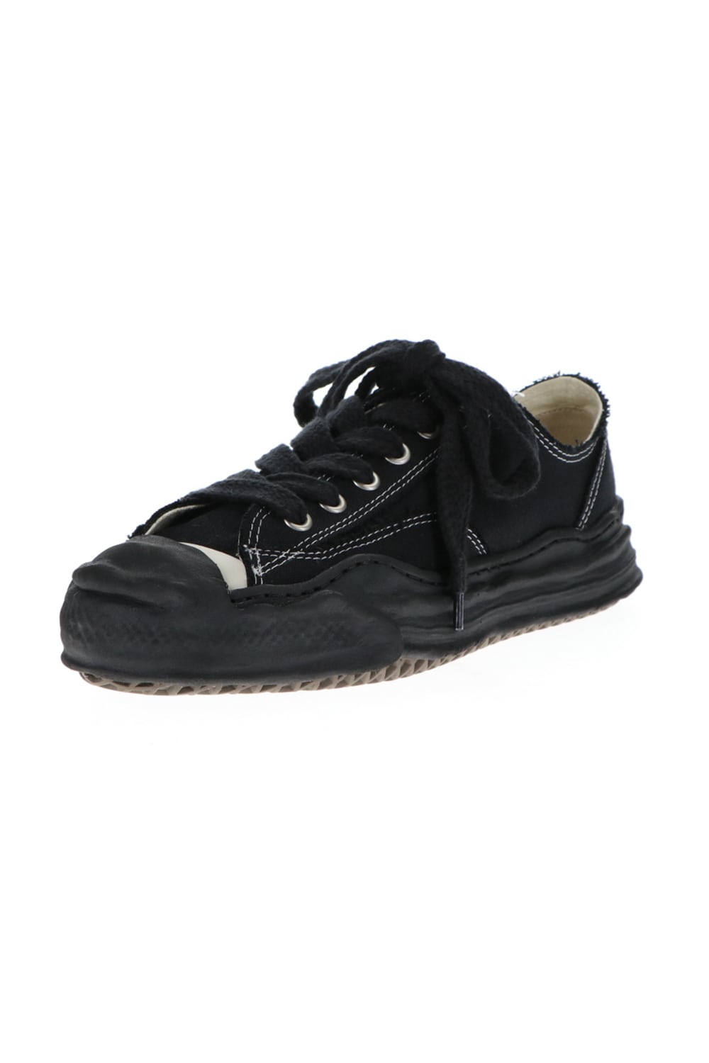 -HANK Low- Original TC sole canvas  Low-cut sneakers Black