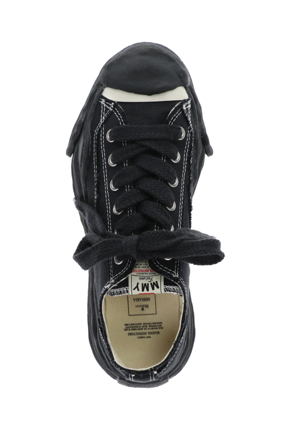 -HANK Low- Original TC sole canvas  Low-cut sneakers Black