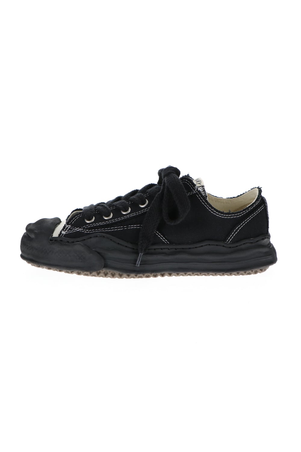 -HANK Low- Original TC sole canvas  Low-cut sneakers Black