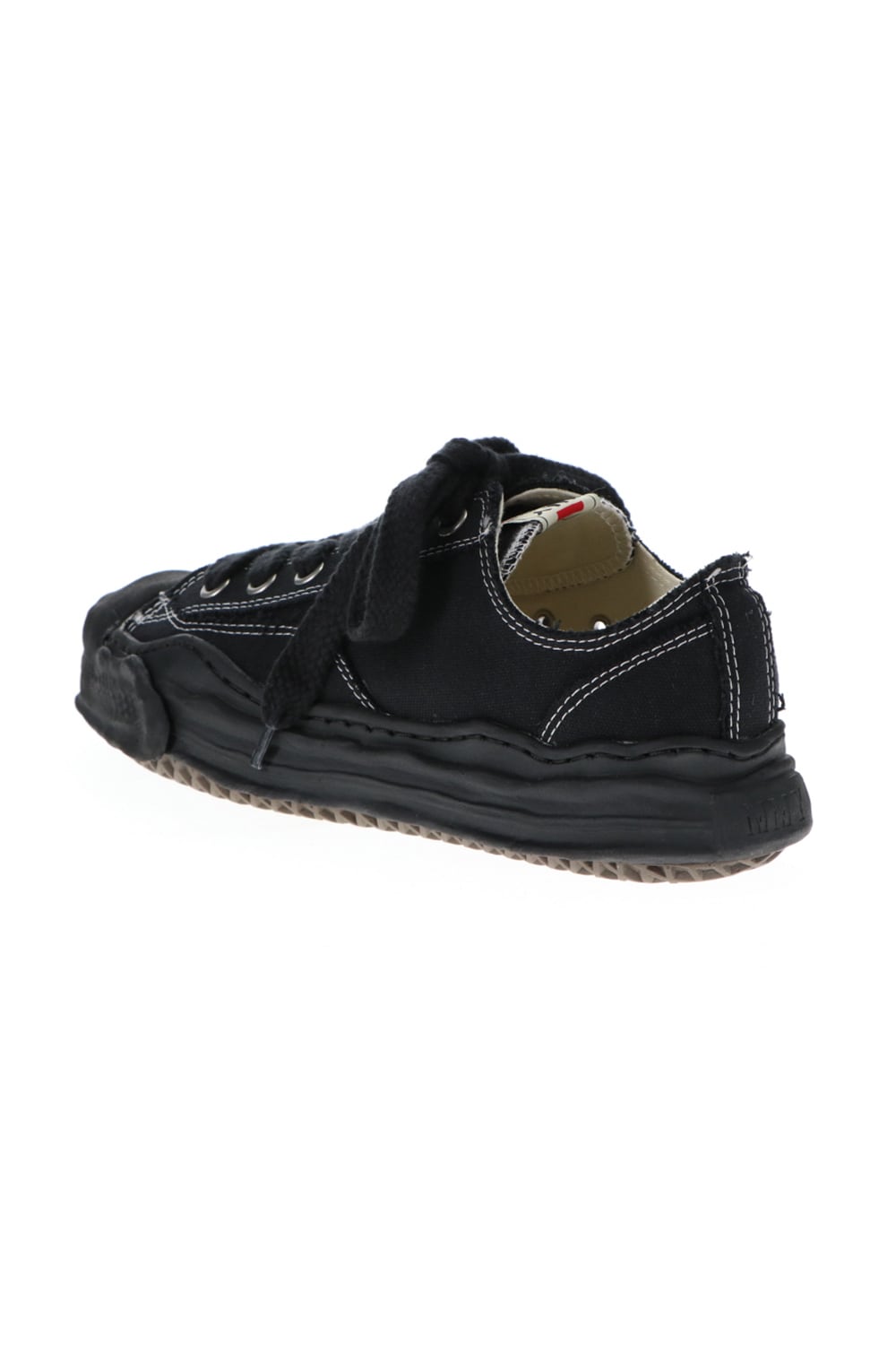 -HANK Low- Original TC sole canvas  Low-cut sneakers Black