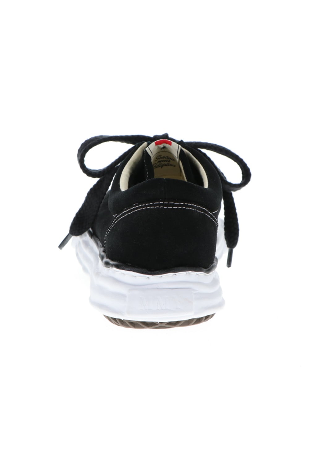 Original sole suede moccasin sneakers Black