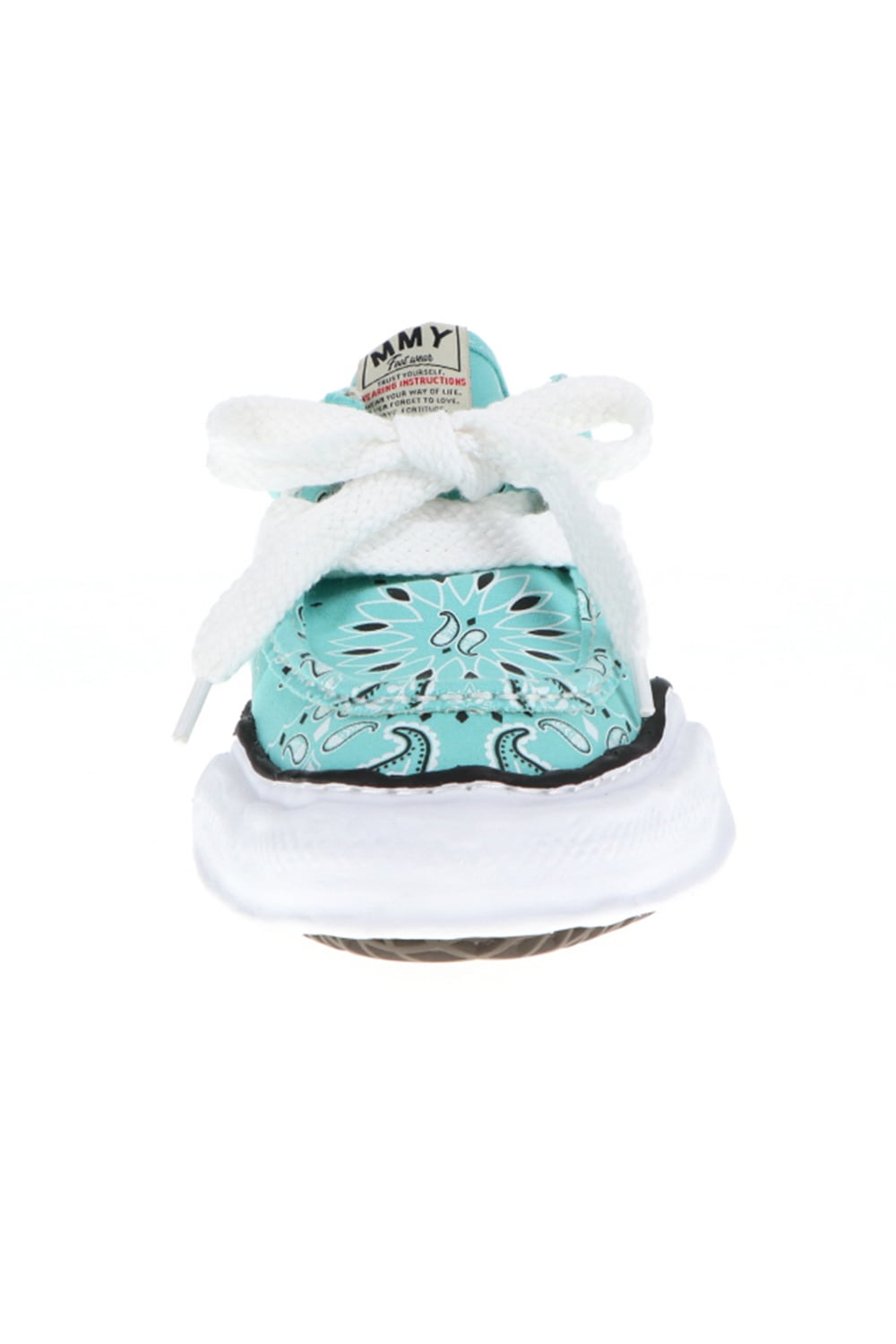 Original sole canvas moccasin bandana sneakers Green