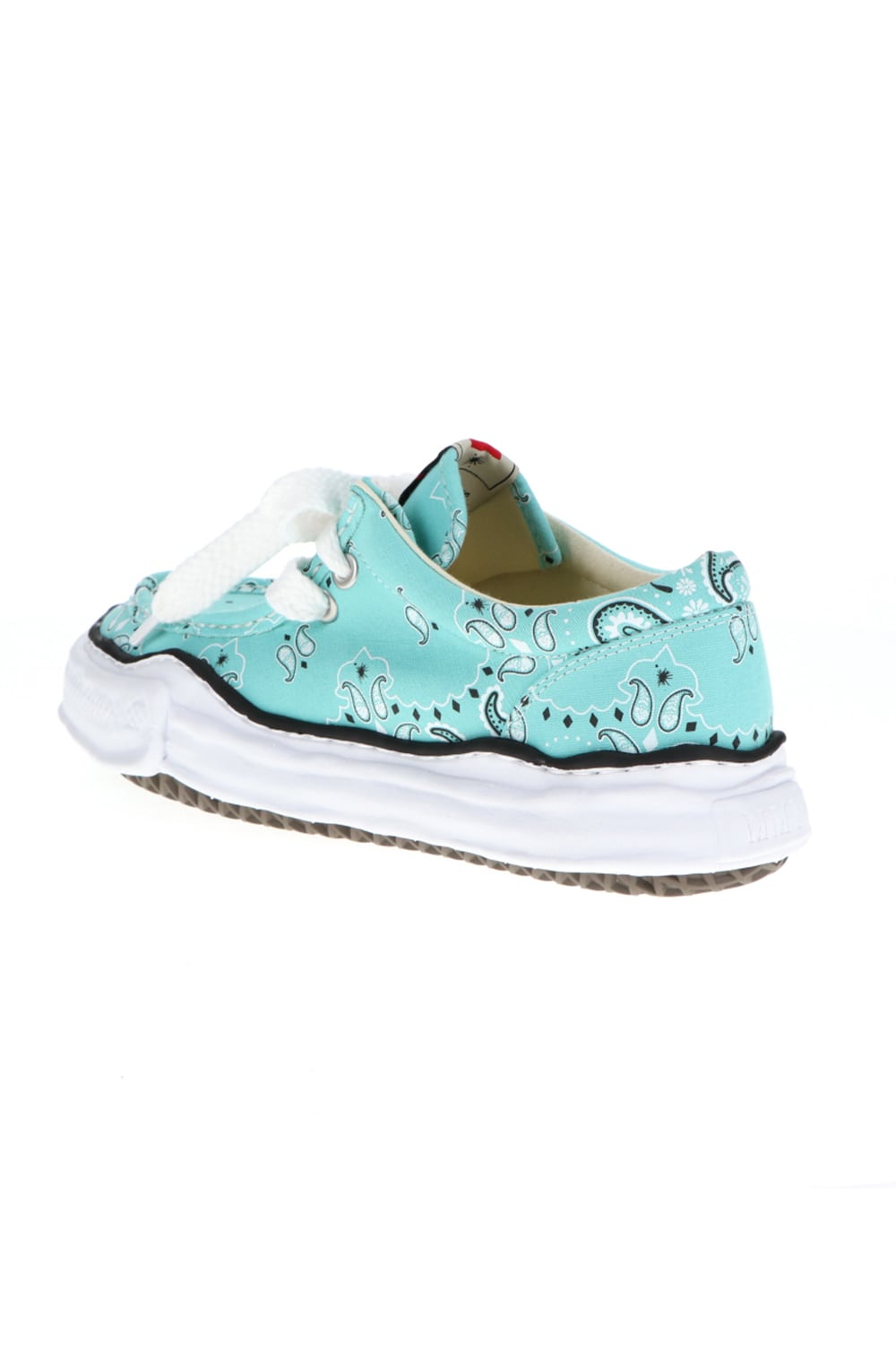 Original sole canvas moccasin bandana sneakers Green