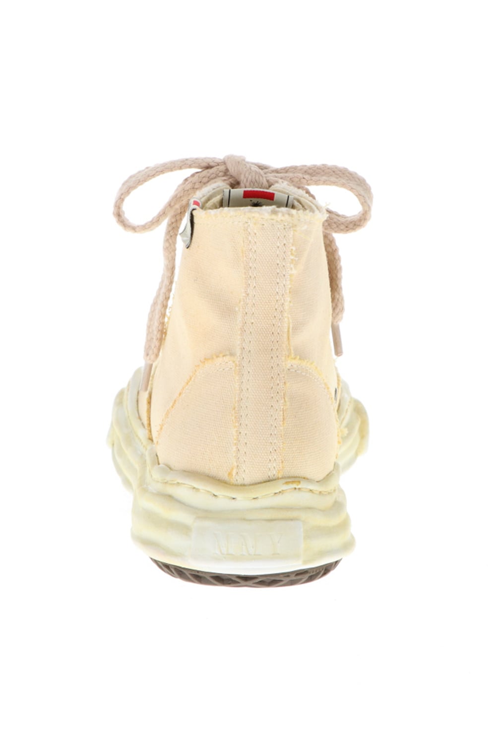 -PETERSON- Original sole over dyed Hi-top sneakers Beige