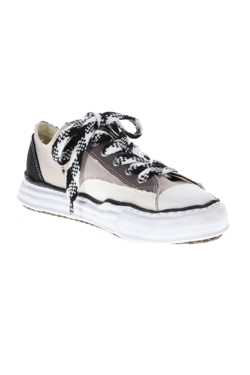 -PETERSON Low- Original sole multi color Low-cut sneakers Black / White