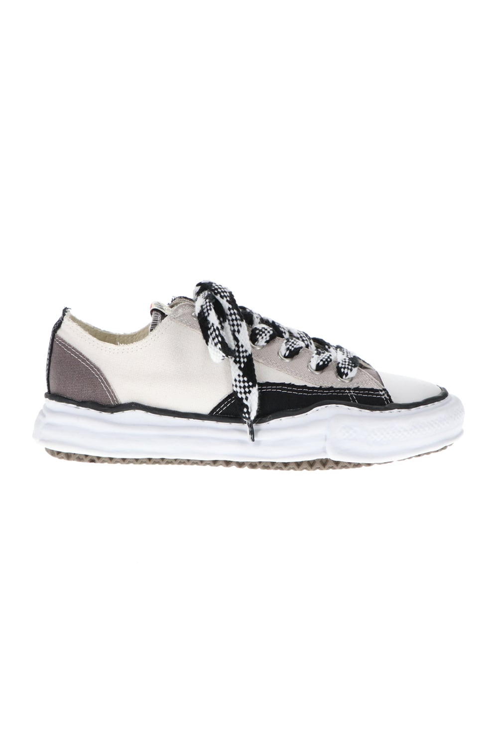 -PETERSON Low- Original sole multi color Low-cut sneakers Black / White