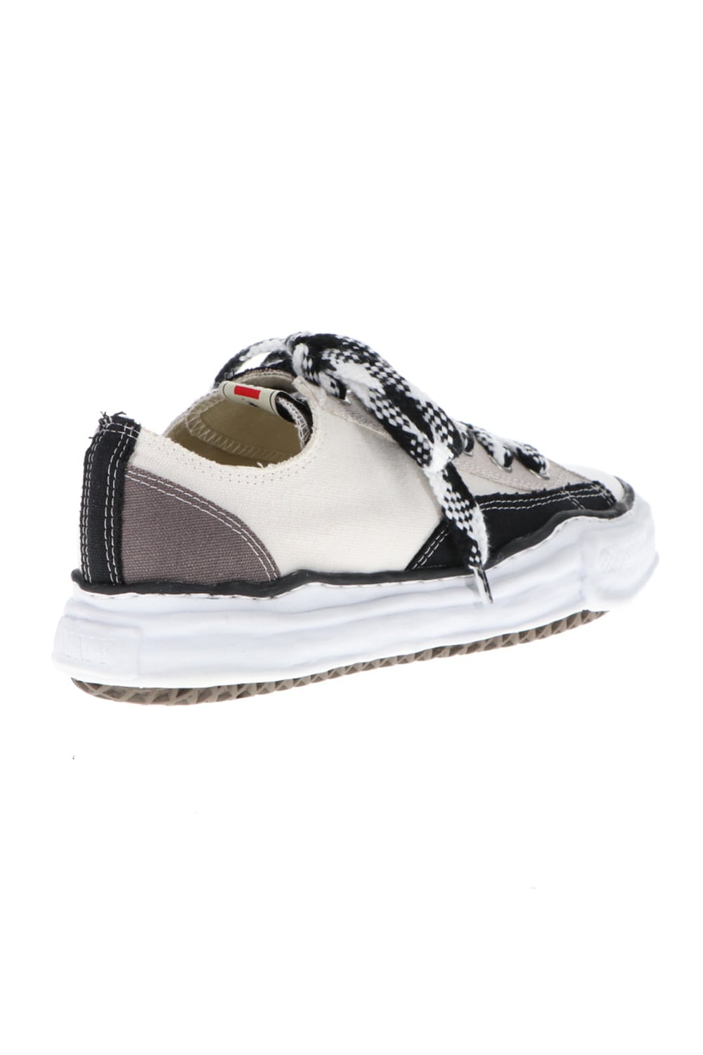 -PETERSON Low- Original sole multi color Low-cut sneakers Black / White