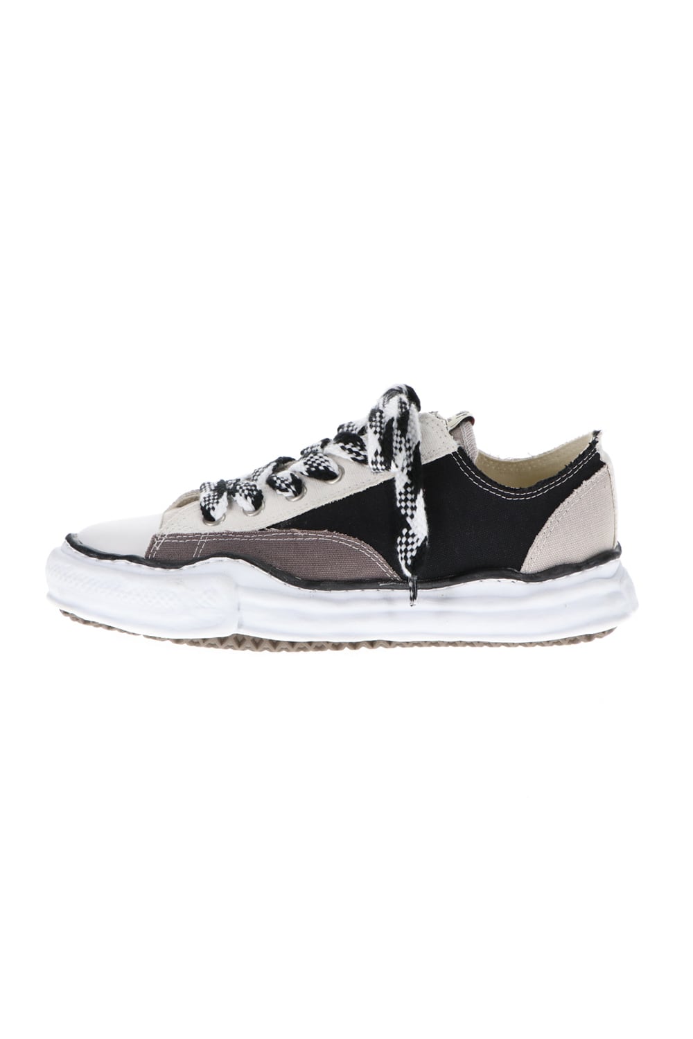 -PETERSON Low- Original sole multi color Low-cut sneakers Black / White