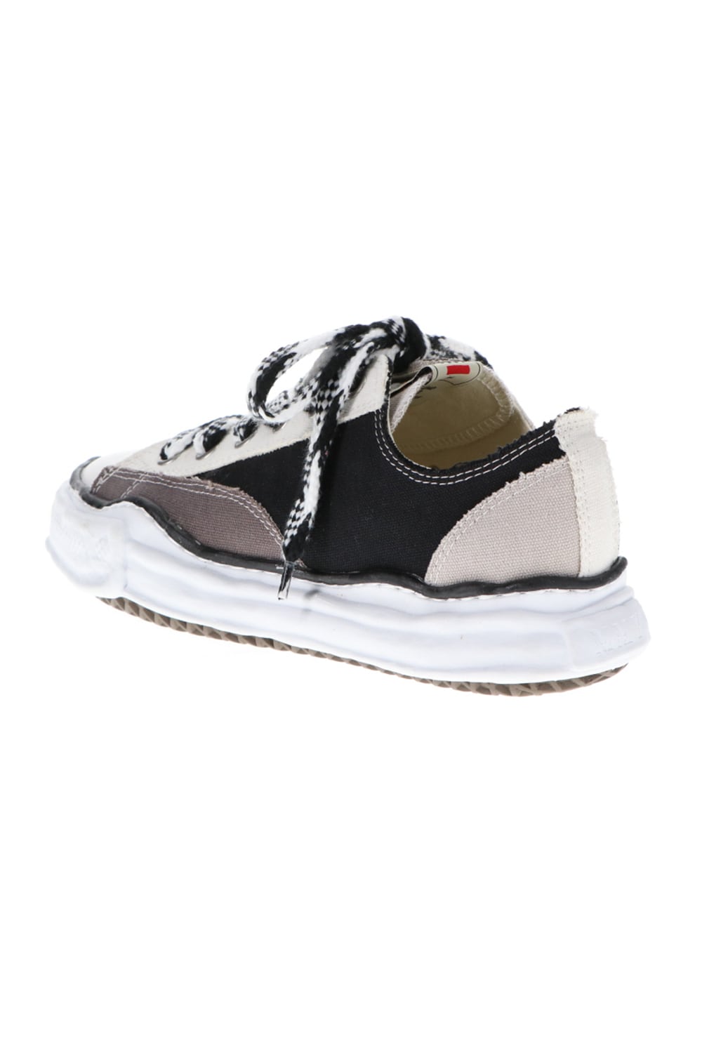 -PETERSON Low- Original sole multi color Low-cut sneakers Black / White