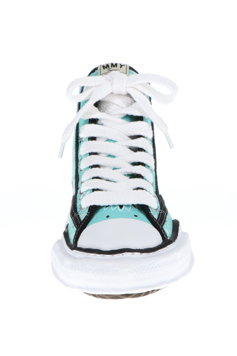 -PETERSON high- Original sole canvas bandana Hi-top sneakers Green