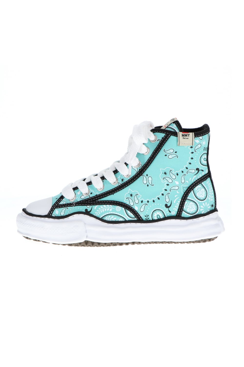 -PETERSON high- Original sole canvas bandana Hi-top sneakers Green