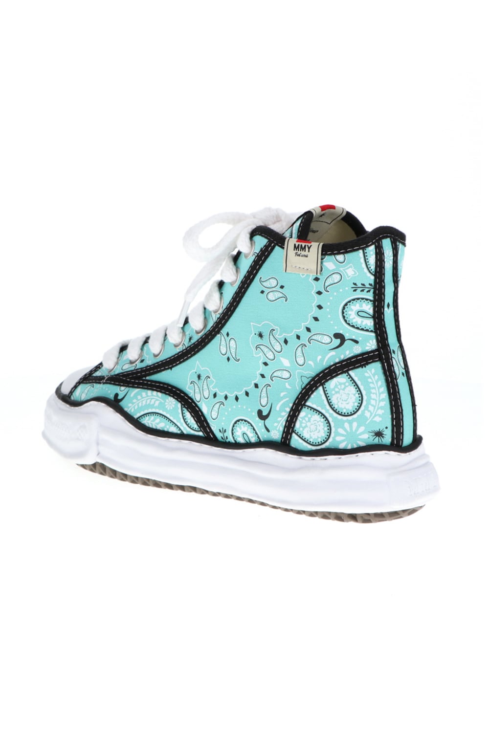 -PETERSON high- Original sole canvas bandana Hi-top sneakers Green