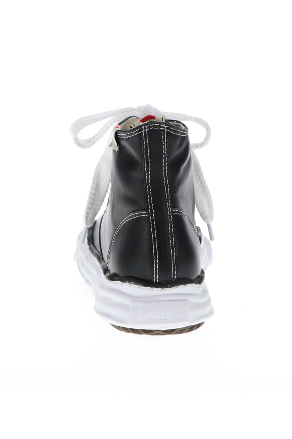 Original sole leather hi-top sneaker Black