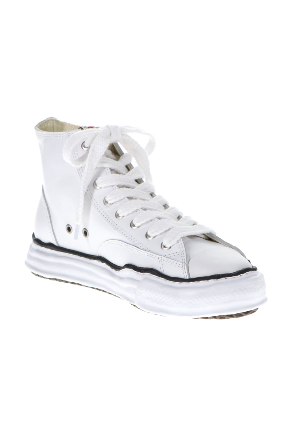Original sole leather hi-top sneaker White