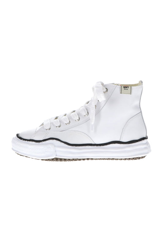 Original sole leather hi-top sneaker White