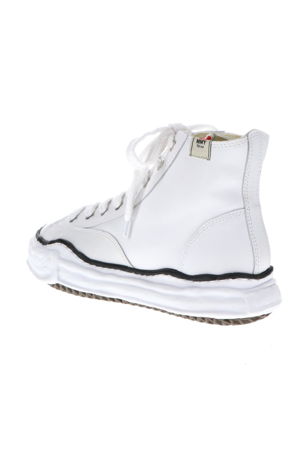 Original sole leather hi-top sneaker White