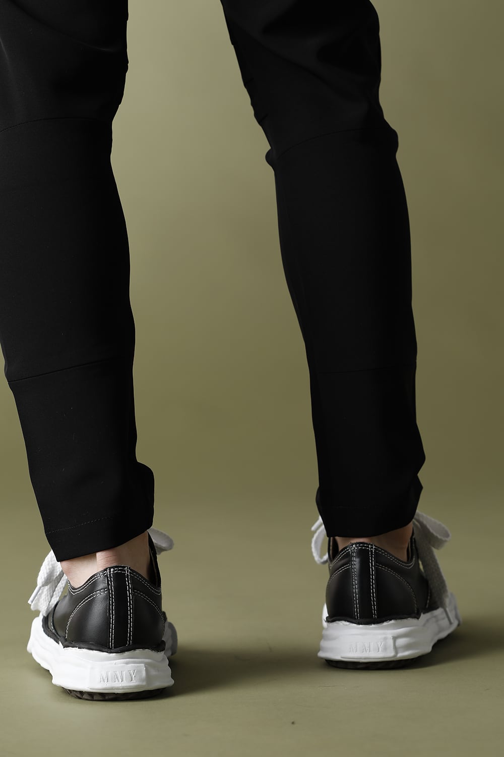 PETERSON Leather Low-Cut sneaker Black