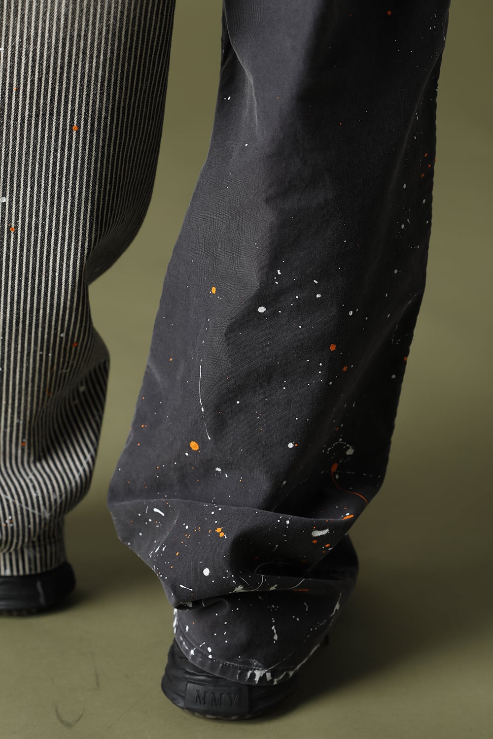 RL ドッキング ヒッコリーパンツ Black