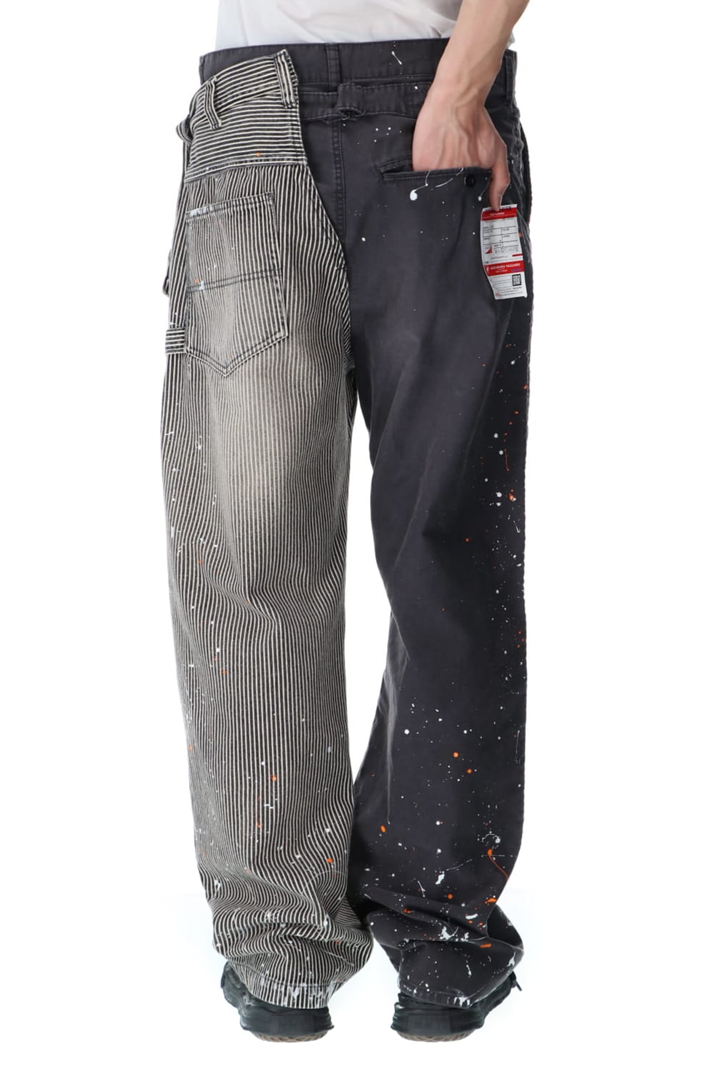 RL ドッキング ヒッコリーパンツ Black