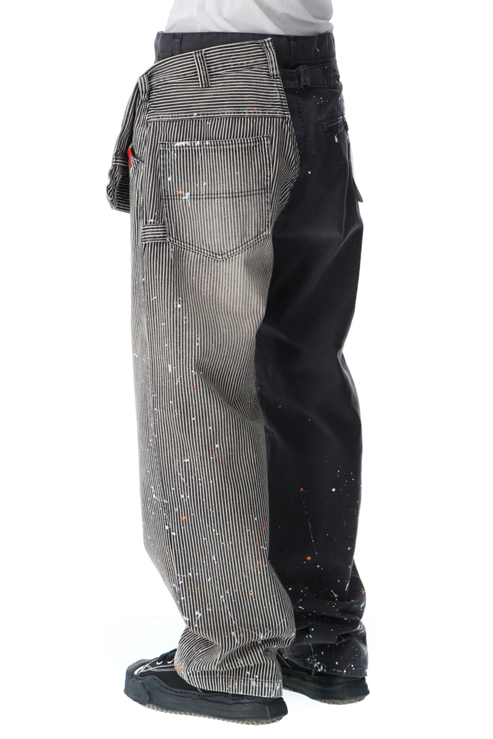 RL ドッキング ヒッコリーパンツ Black