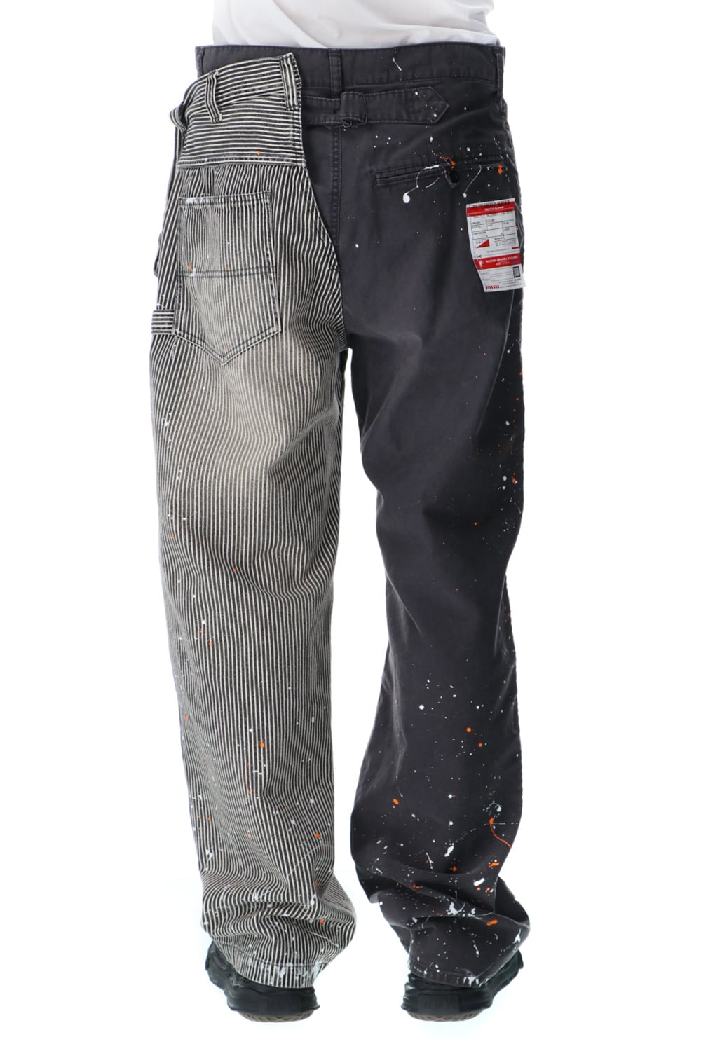 RL ドッキング ヒッコリーパンツ Black