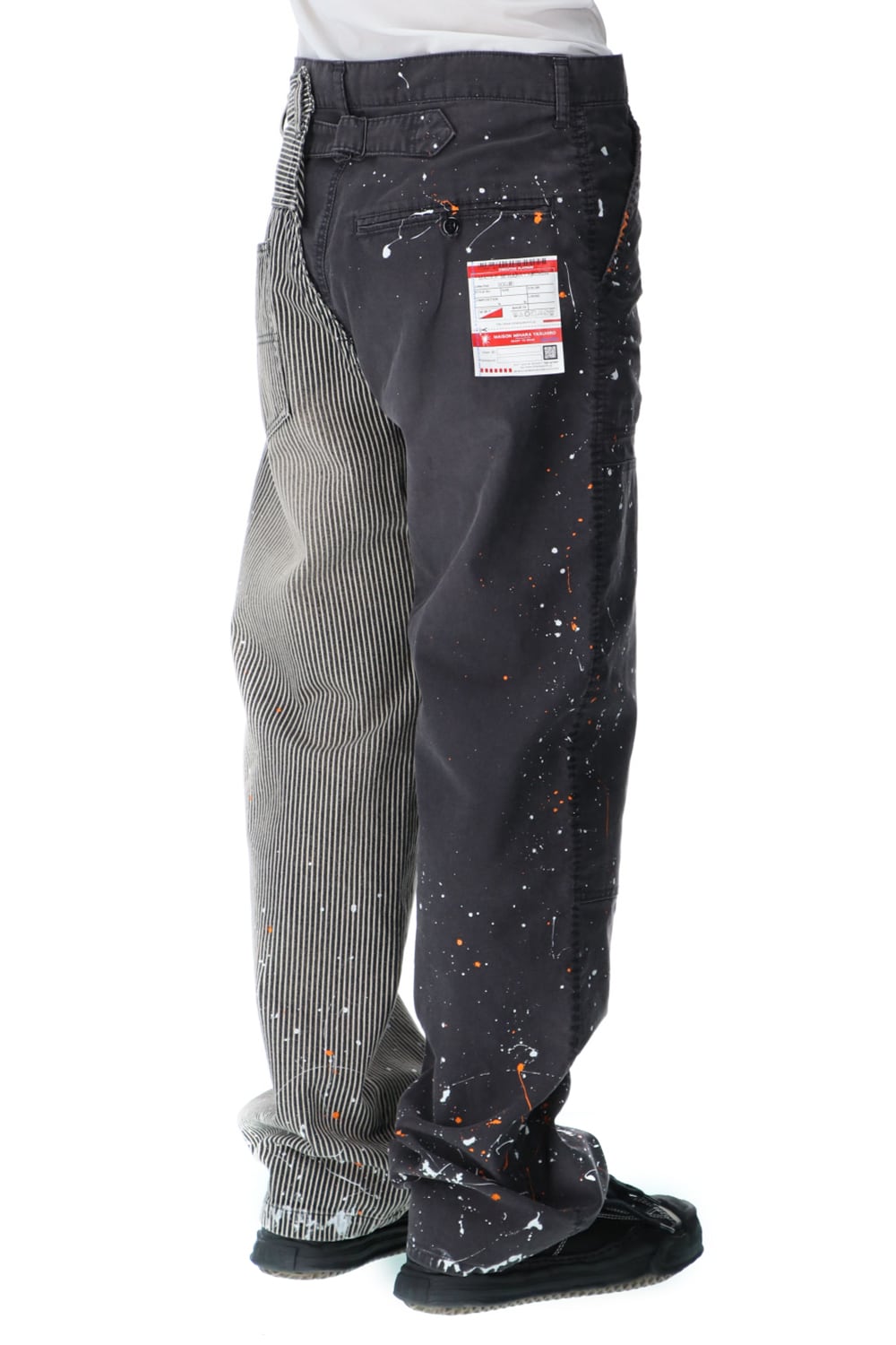 RL ドッキング ヒッコリーパンツ Black