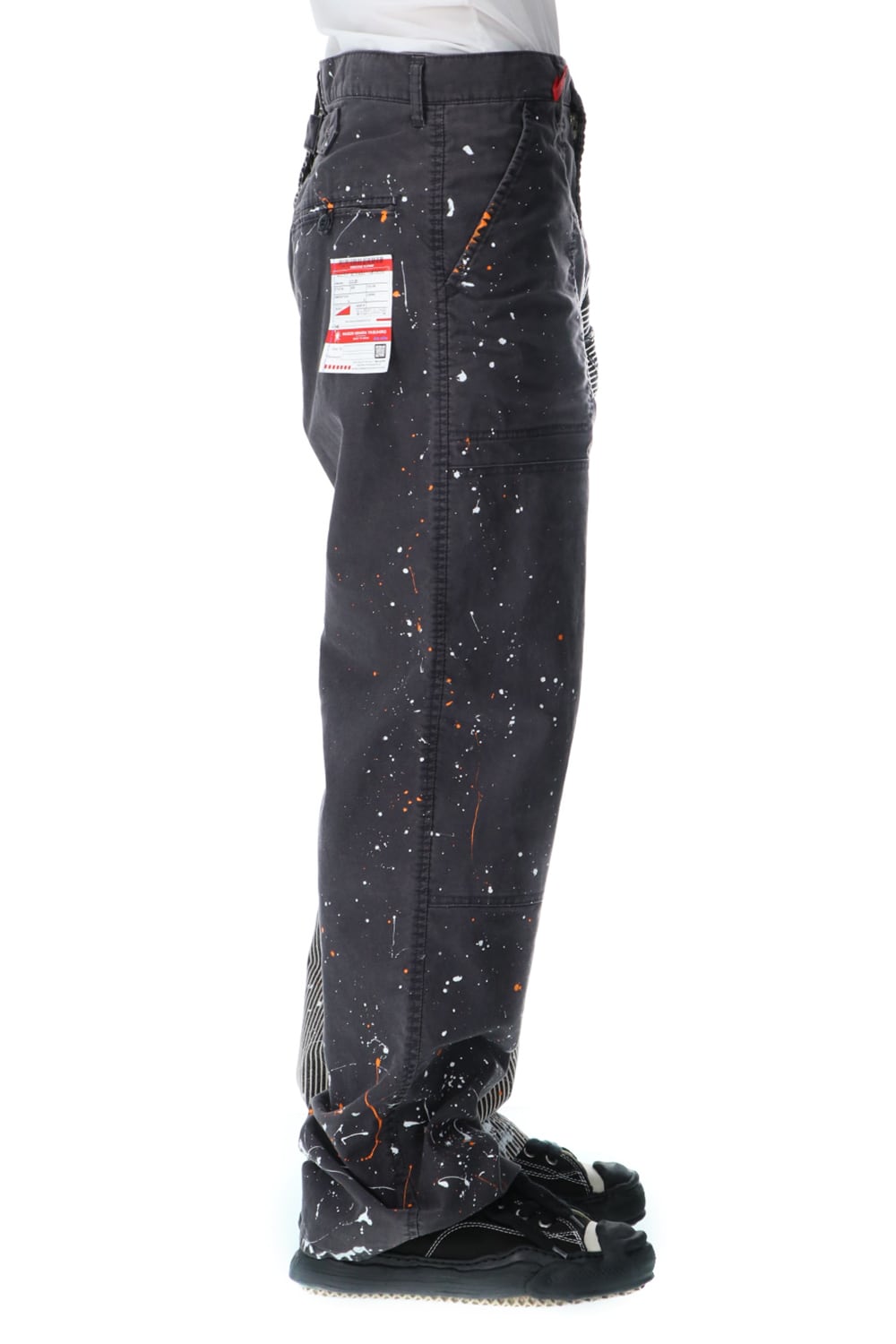 RL ドッキング ヒッコリーパンツ Black