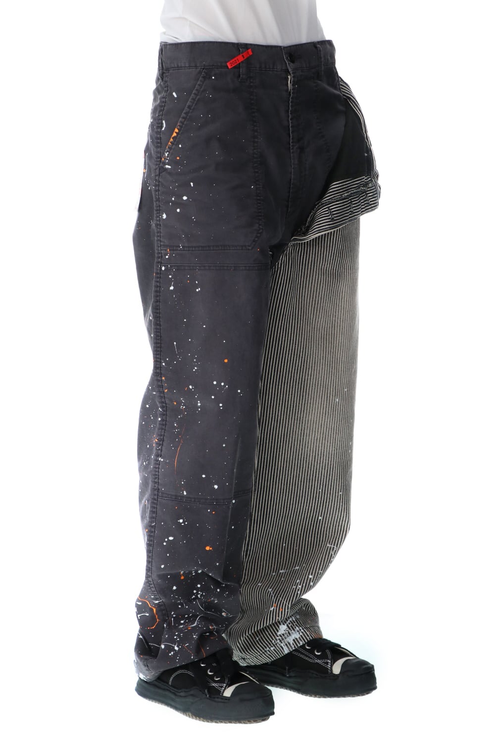 RL ドッキング ヒッコリーパンツ Black