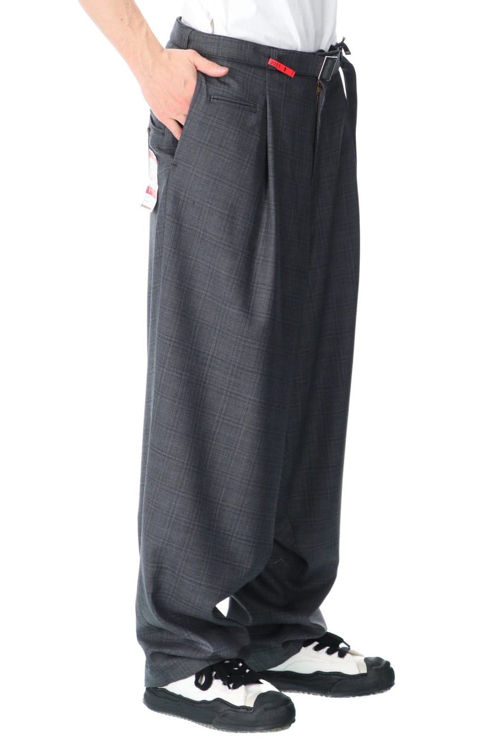 Over Saruel Wool Pants