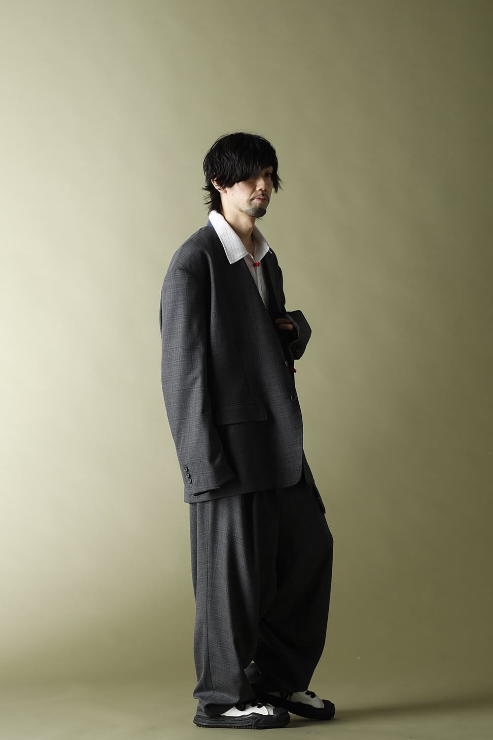 Over Saruel Wool Pants