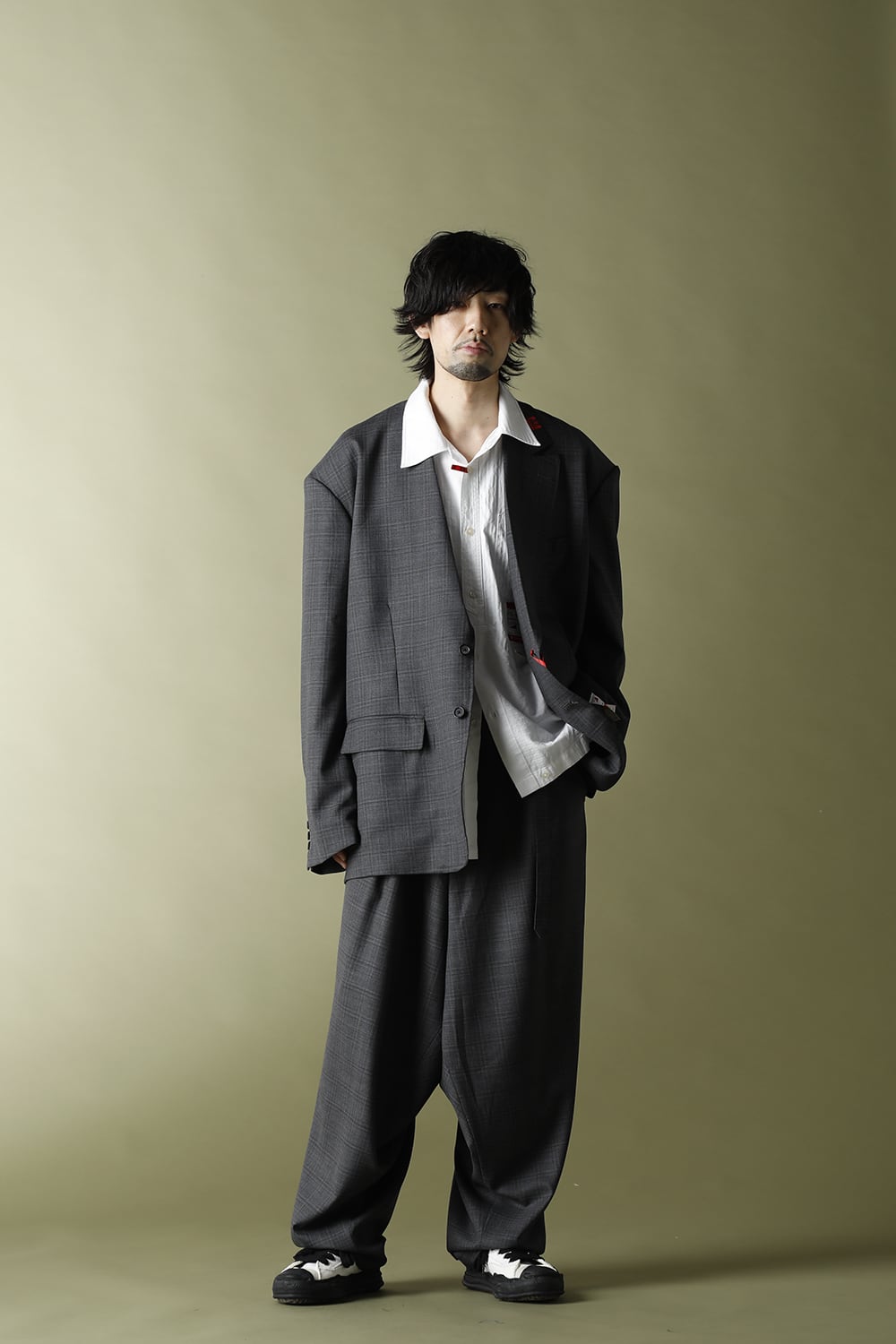 Over Saruel Wool Pants