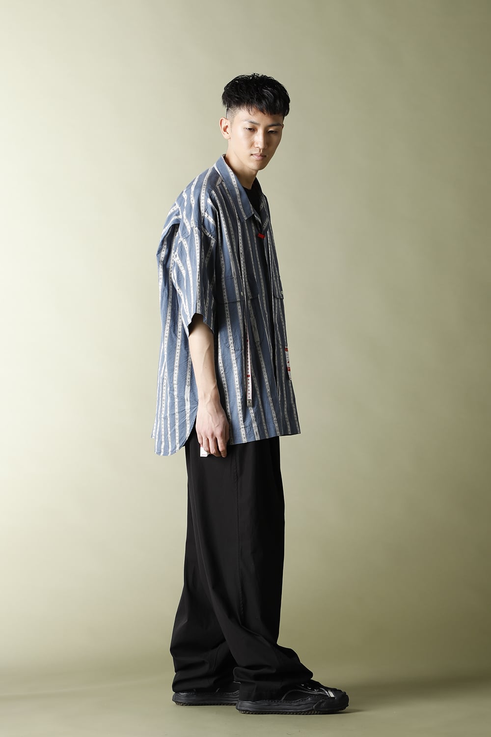 Over-sized Smooth Chino Pants