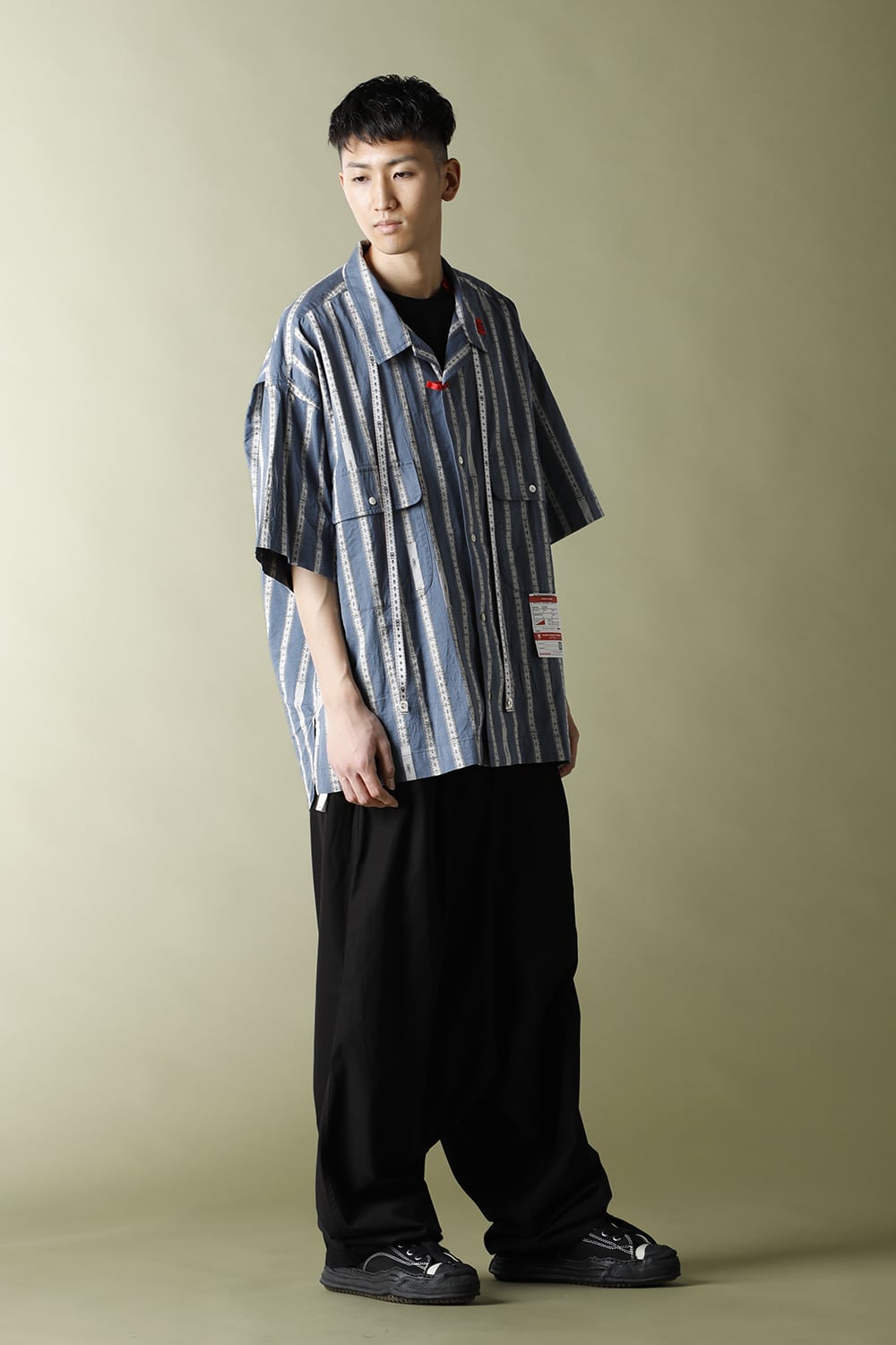 Over-sized Smooth Chino Pants