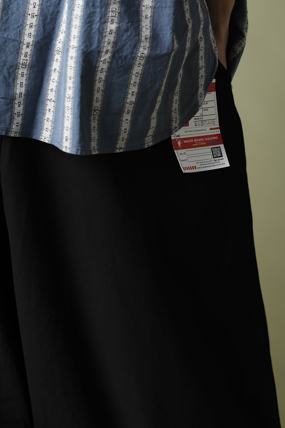 Over-sized Smooth Chino Pants