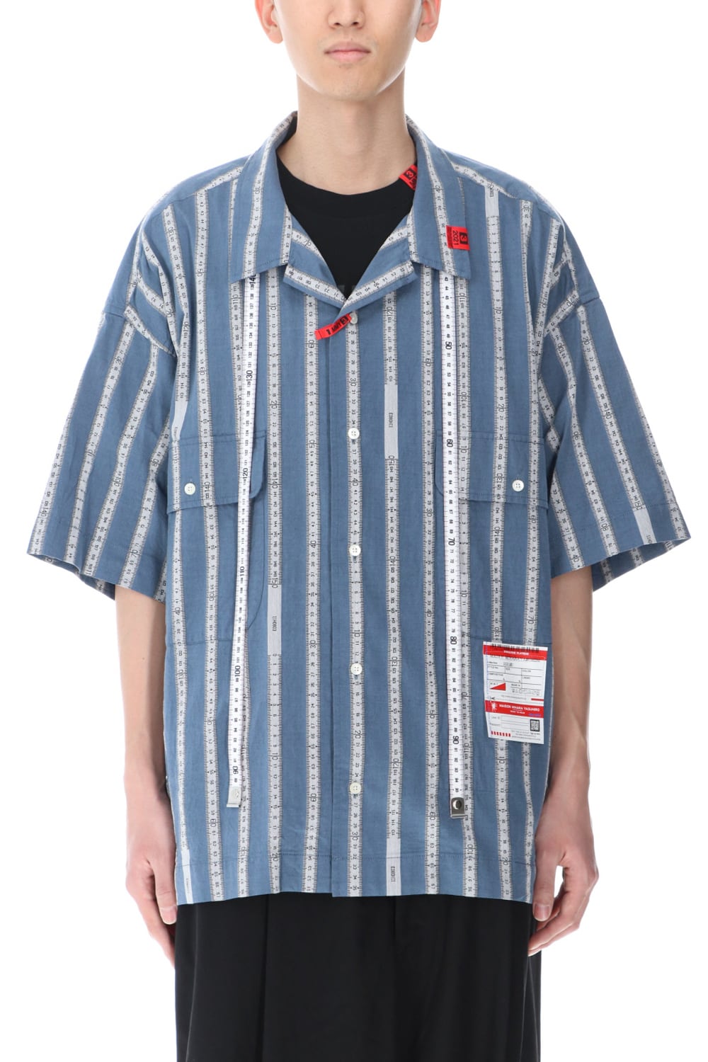 メジャー ジャカード H/S シャツ