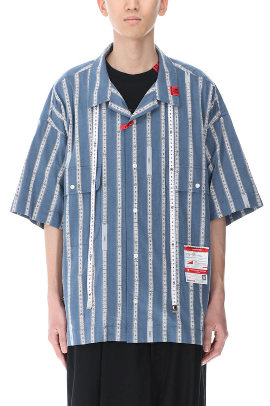 メジャー ジャカード H/S シャツ