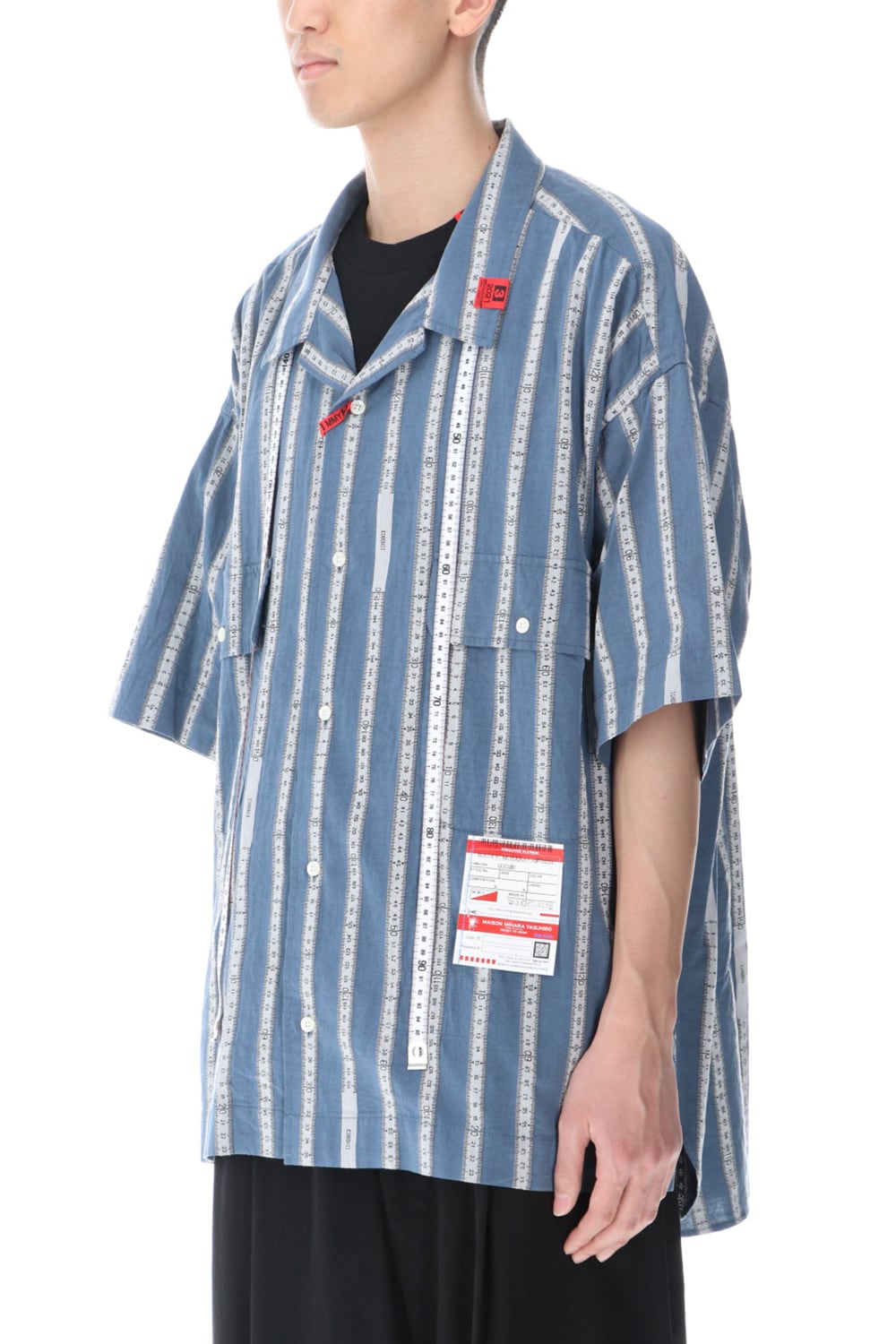 メジャー ジャカード H/S シャツ