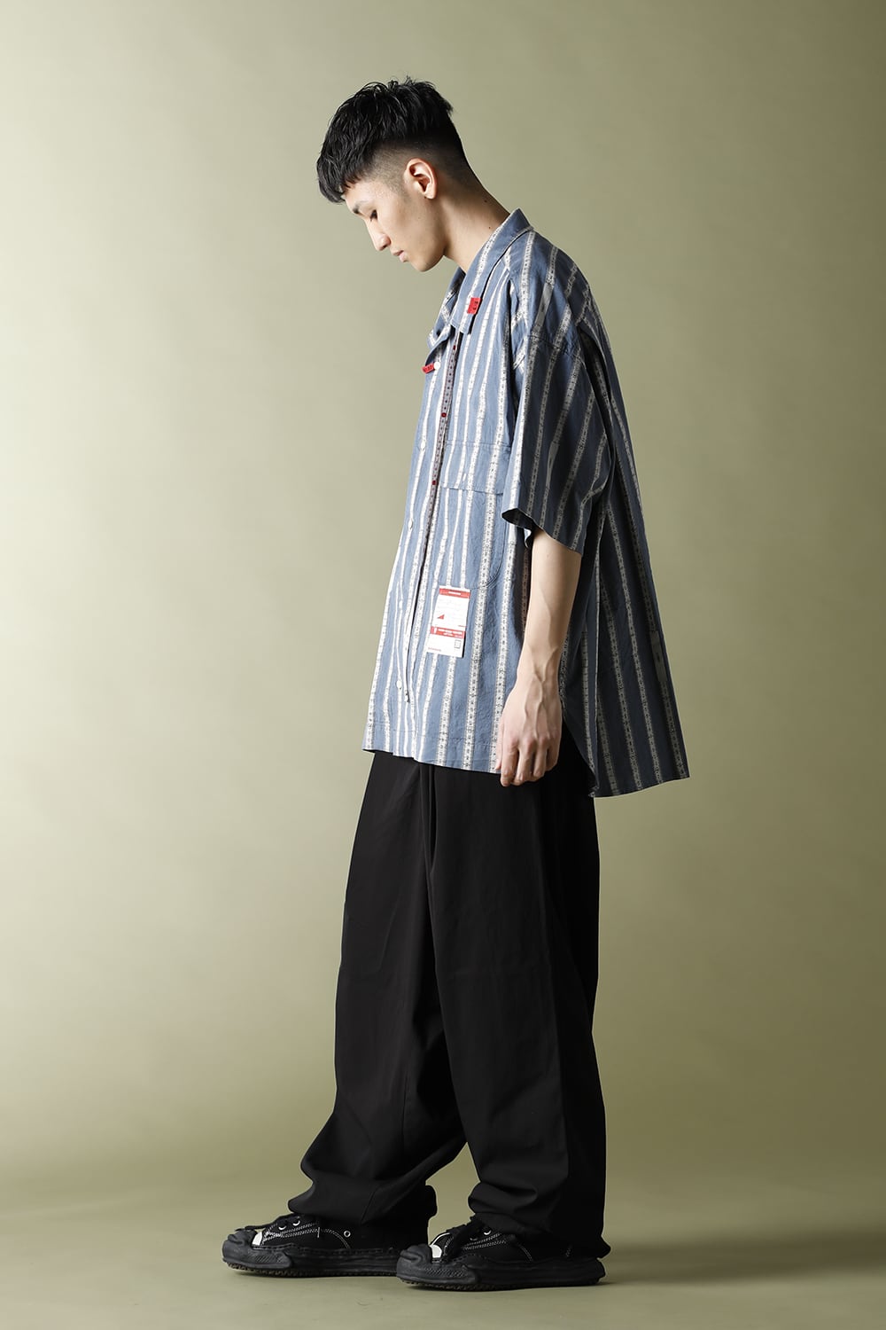 メジャー ジャカード H/S シャツ