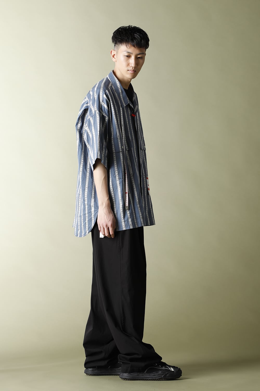 メジャー ジャカード H/S シャツ